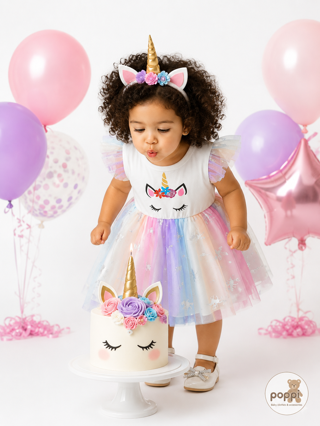 Baby Unicorn Tulle Dress
