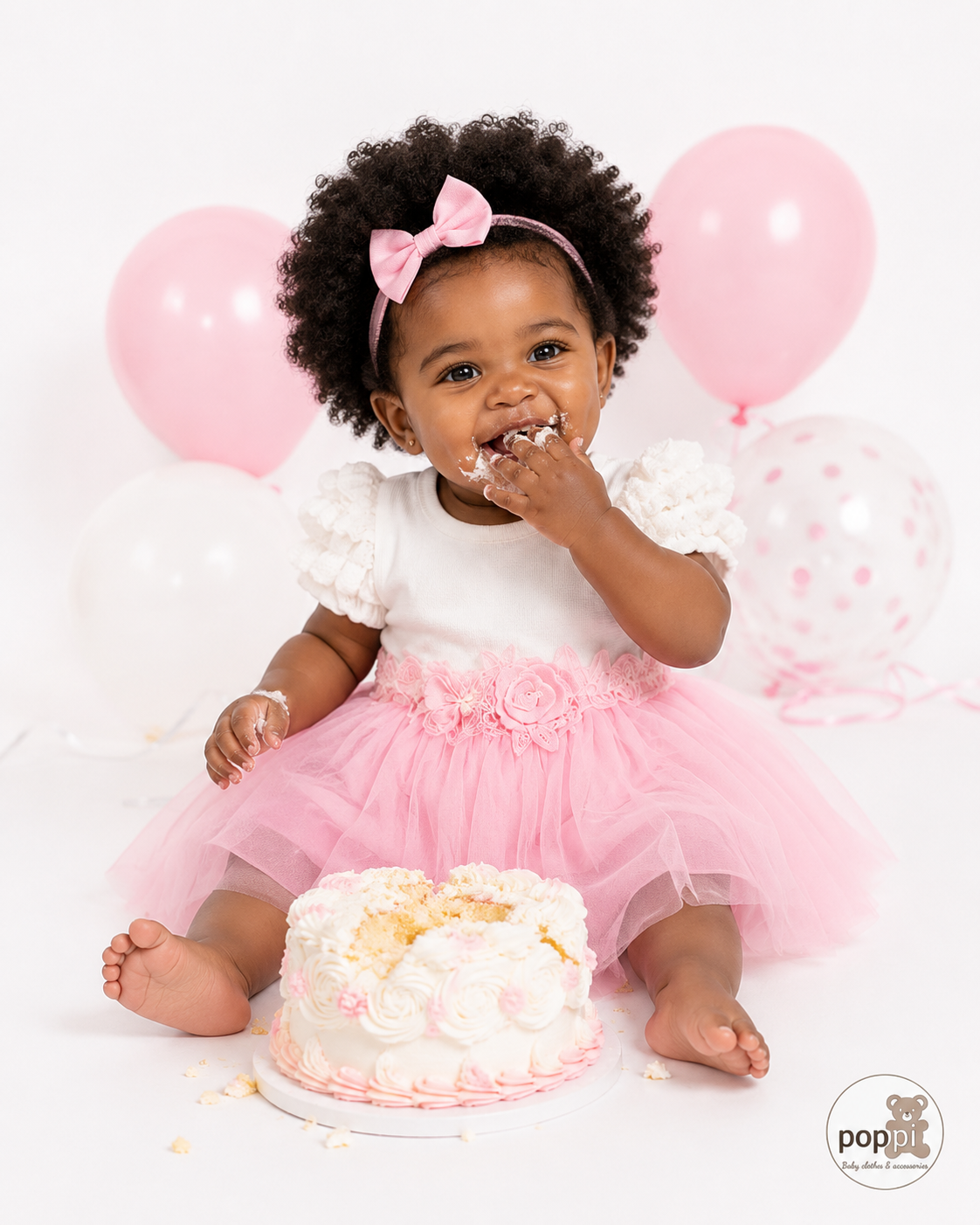 Baby Pink Puff Sleeve Dress