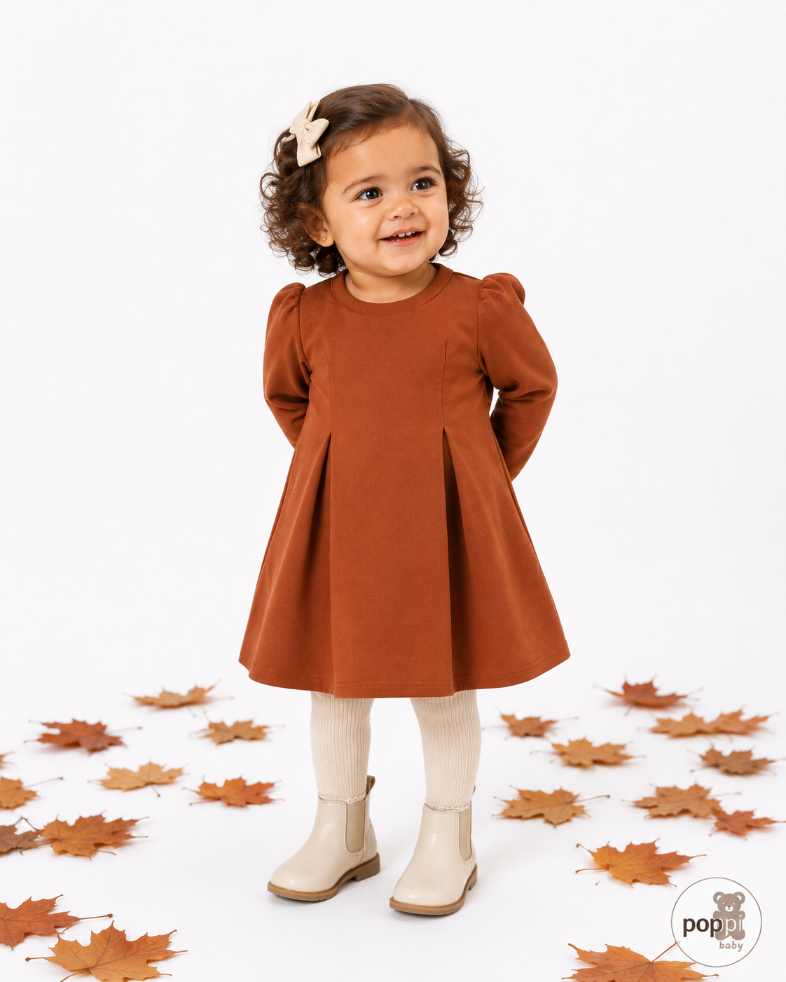 Baby Pleated Detailed Dress