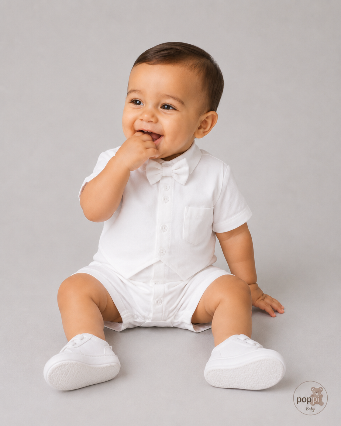 Baby 2 In 1 Bodysuit Baptism Outfit